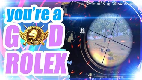 ROLEX PUBG Mobile Live Stream Video 